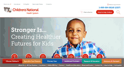 Desktop Screenshot of childrensnational.org