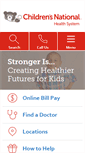 Mobile Screenshot of childrensnational.org